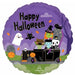 Halloween Monster Mingle 18-Inch Round Foil Balloon
