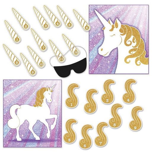 Unicorn Party Games, 2 per Package