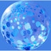 18-Inch Clear Bubble Balloon with Blue Dots