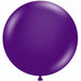 TUFTEX 36-Inch Crystal Purple Latex Balloons, 2-Pack