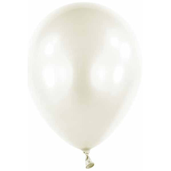 Anagram Pearl Frosty White 11-Inch Latex Balloons, 100 Count
