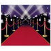 Red Carpet Insta-Mural Backdrop, 5 ft x 6 ft