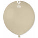 Gemar 31 Inch Latte #084 Latex Balloon, 1 Count