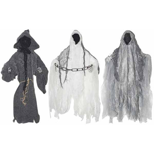 Hanging Faceless Reaper Halloween Decoration