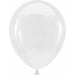 Anagram 18-Inch Crystal Clear Latex Balloons, 50 Count