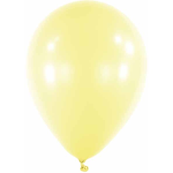 Anagram Lemon Yellow 5-Inch Latex Balloons, 100 Count