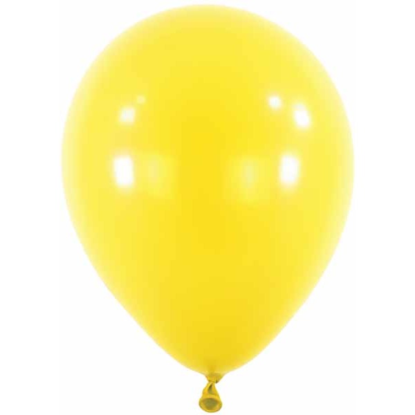 Anagram Sunshine Yellow 5-Inch Latex Balloons, 100 Count