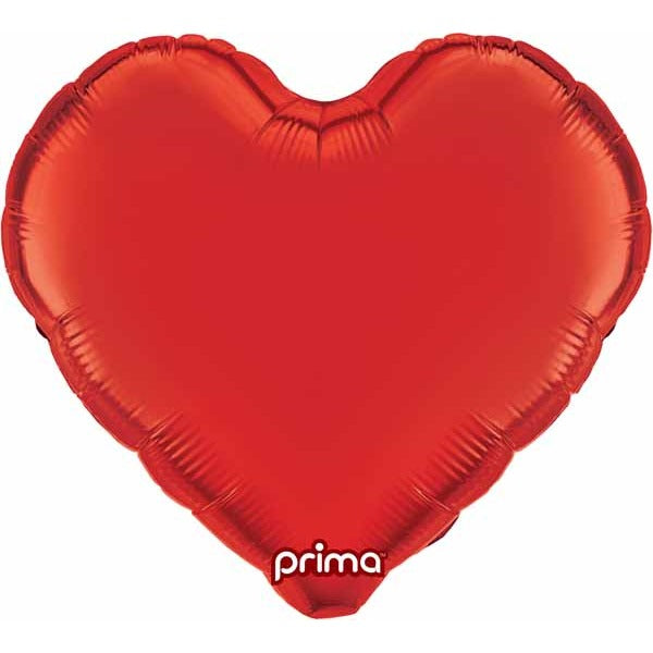PRIMA RED HEART 9" FOIL 6/PKGD