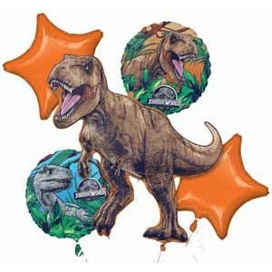 Jurassic World Foil Balloon Bouquet