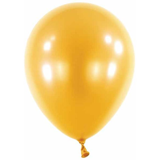 Anagram Pearl Gold 5-Inch Latex Balloons, 100 Count