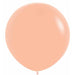 Deluxe Peach Blush 36-Inch Latex Balloons, 2-Pack