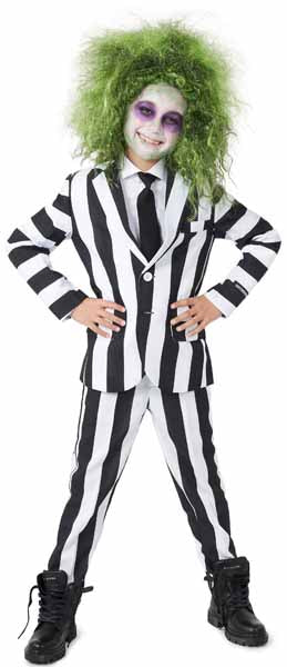 Suitmeister Boys' Beetlejuice Costume Suit, Large
