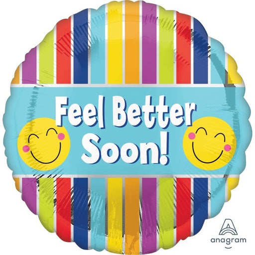 Feel Better Soon 18" Round Foil Balloon