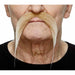 MOUSTACHE BLONDE/ WHITE 11 CM X 14 CM