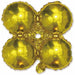12-Inch Gold Quad Arch Foil Balloon