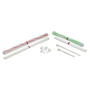 24-Inch Balloon Twist Straws in Assorted Colours, 100 Count