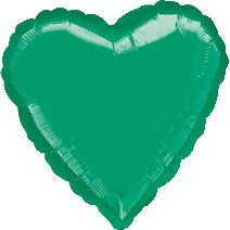 Jumbo Green Heart Foil Balloon