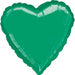 Jumbo Green Heart Foil Balloon