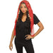 Red Mystic Costume Sash