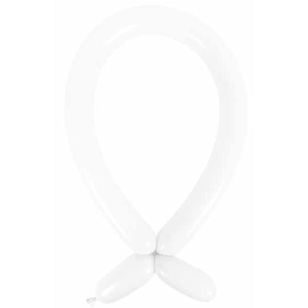 Anagram Crystal Clear 260 Latex Modelling Balloons, 100 Count