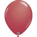 Qualatex 5" Cranberry Latex Balloons, 100 Count