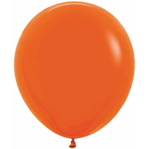 Sempertex Orange 18-Inch Latex Balloons, 25 Count