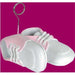Pink Baby Shoes Photo and Balloon Holder