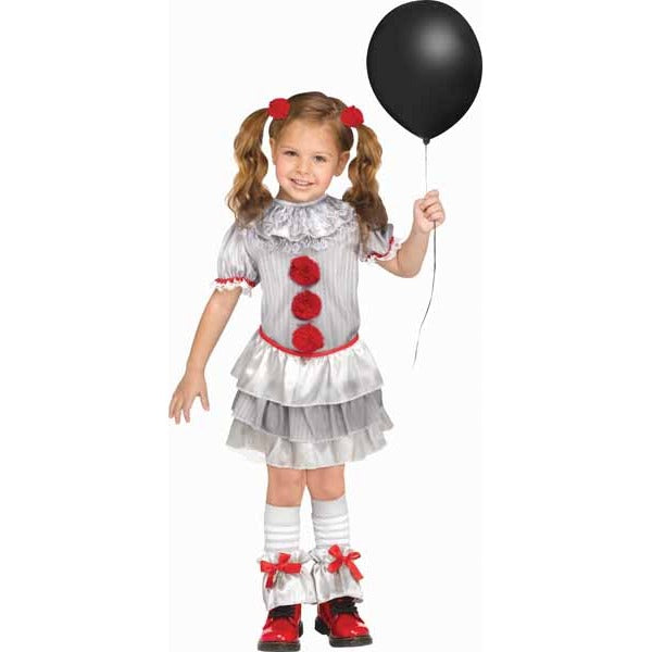 Carnevil Clown Toddler Costume, Small 24M/2T