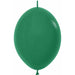 Sempertex Forest Green 12" Link-O-Loon Latex Balloons, 25 Pack
