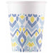 Ethnic Design 7 oz Paper Cups, 8 Pack
