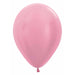 Sempertex Satin Pink 5-Inch Latex Balloons, 50 Count