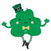 Lucky Charm Shamrock 34-Inch Foil Balloon