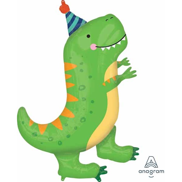 Dinomite T-Rex 34-Inch Foil Balloon