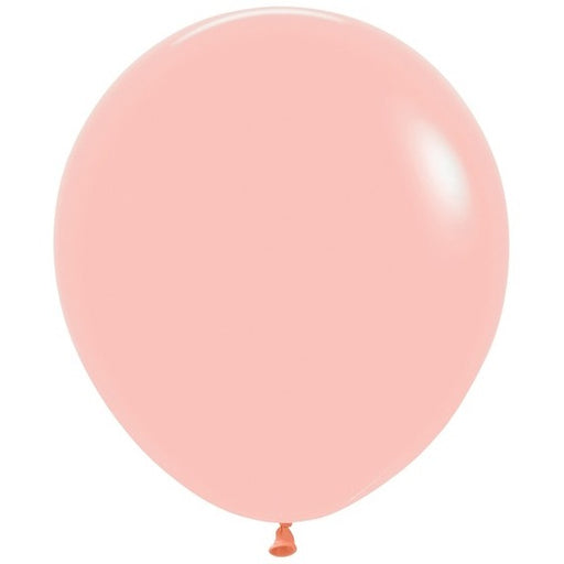 Sempertex 18-Inch Pastel Matte Melon Latex Balloons, 25 Count