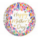 Happy Mother's Day Colourful 16-Inch Orbz Foil Balloon