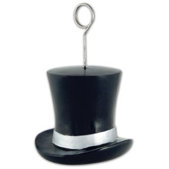 TOP HAT PHOTO BALLOON HOLDER BK&SR