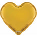 Prima Gold Heart Foil Balloon, 18 Inch