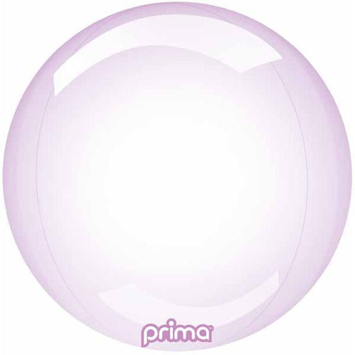 Prima Glass Sphere Purple Balloon, 20 Inch