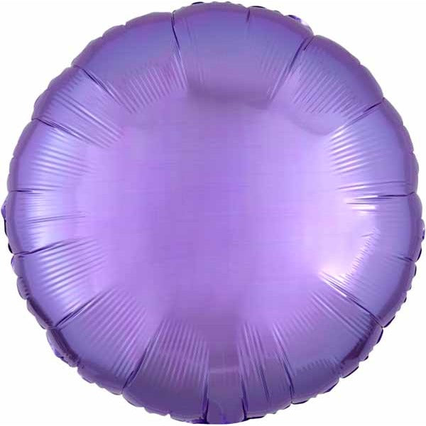 18 Inch Pearl Lavender Round Foil Balloon