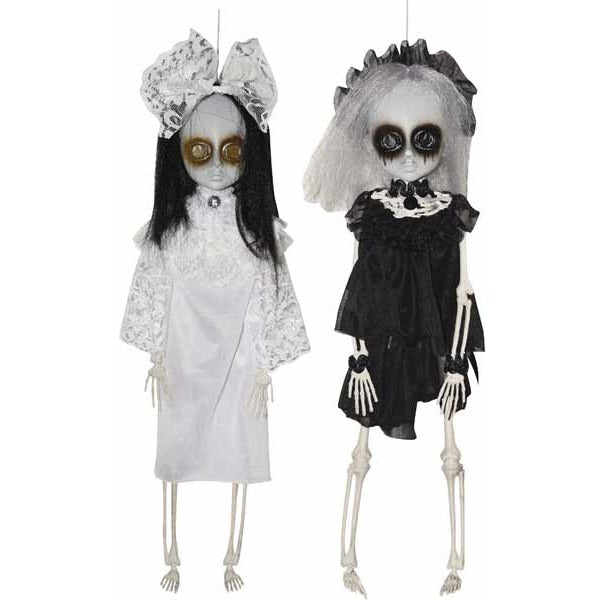 16-Inch Skeleton Doll Halloween Prop, Assorted