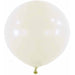 Anagram Frosty White 24 Inch Latex Balloons, 4 Pack
