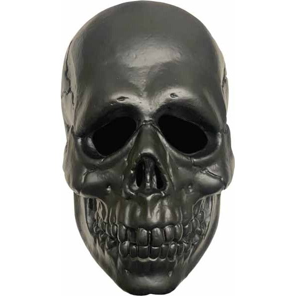 Don Post Black Skull Vinyl Mask