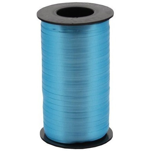 Turquoise Curling Ribbon, 3/8 Inch x 250 Yards