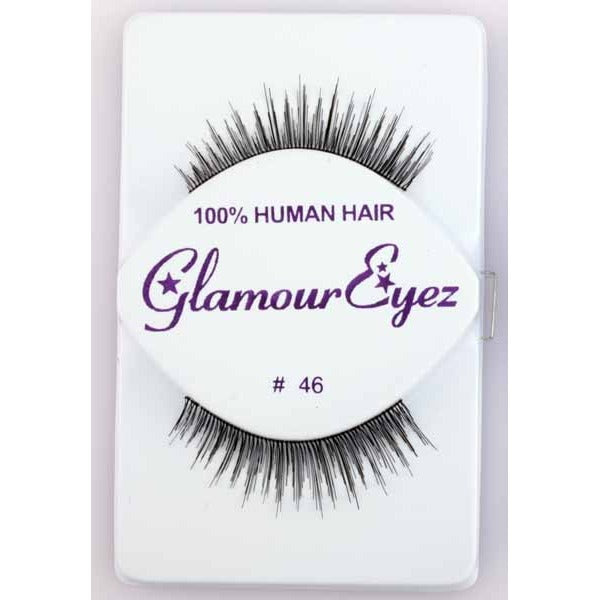 Glamour Eyez Black False Eyelashes #46