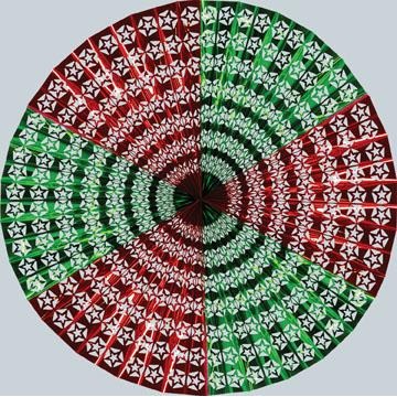 48-Inch Star Jumbo Display Fan, 1 Pack