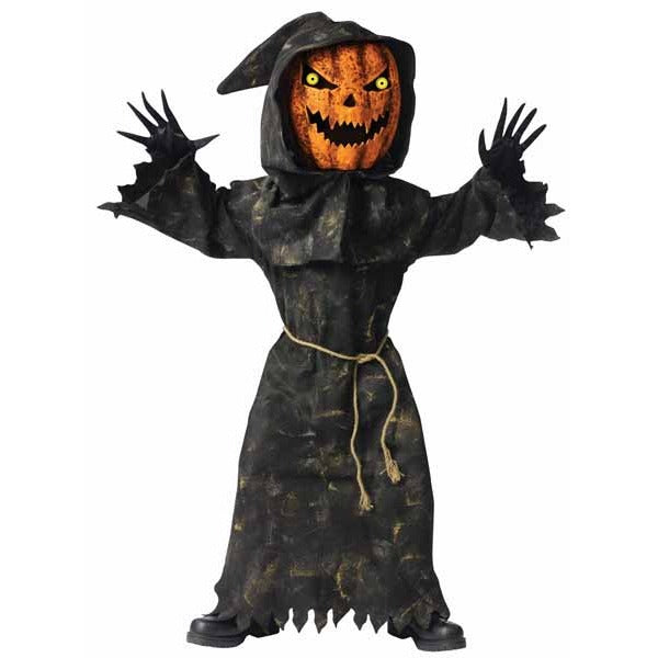 Bobble Head Pumpkin Child Costume, 2XL (16/18)