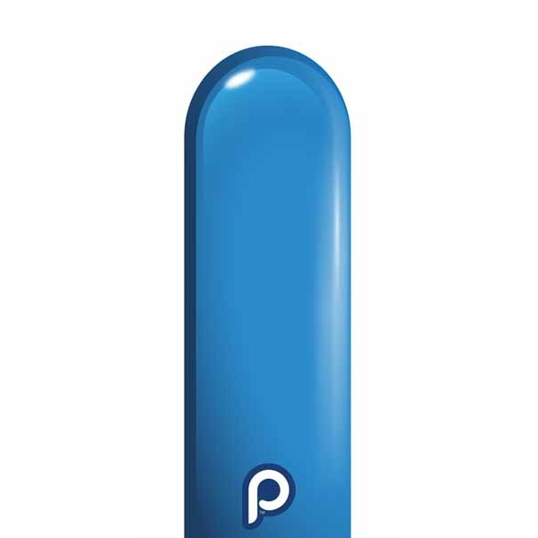Prima Seaside Blue 260 Latex Twisting Balloons, 50 Count