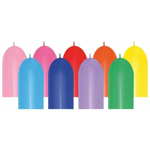 Sempertex 260 Fashion Assorted Latex Twisting Balloons, 50 Count