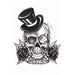 Tinsley Transfers Vampyros Goth Temporary Tattoo