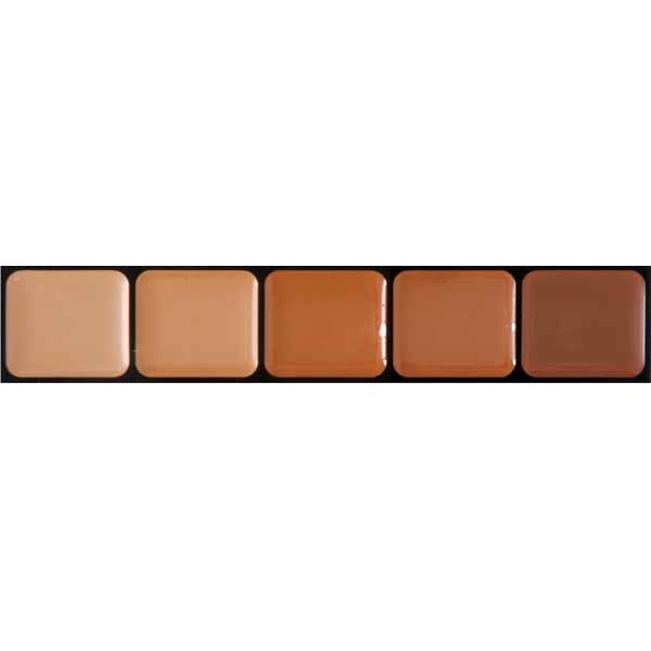 Graftobian HD Glamour Crème Foundation Palette Warm #3